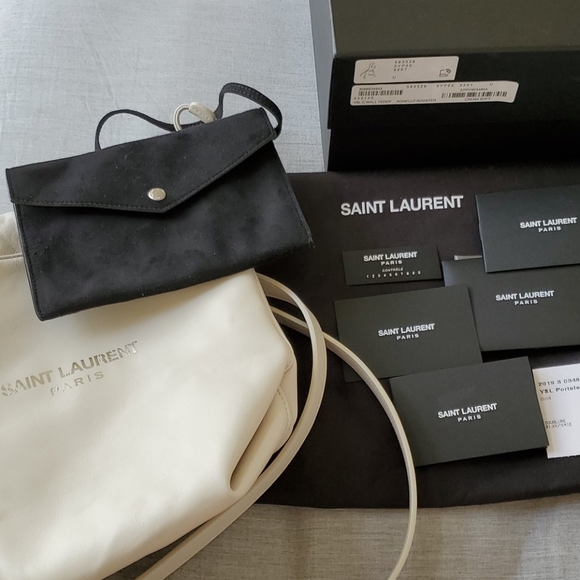 NWT Saint Laurent Small Teddy Bucket Bag - Picture 4 of 16
